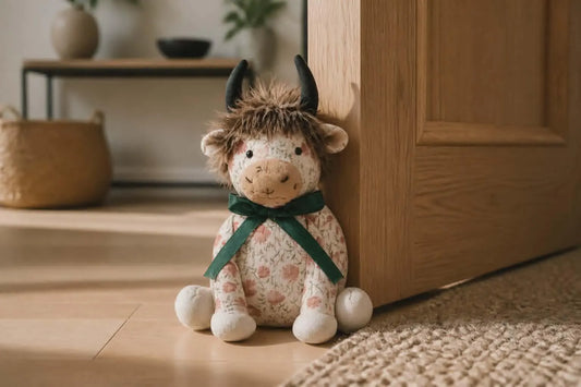 Hugo Highland Cow Doorstop Multicolour